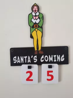 ELF Christmas countdown advent calendar