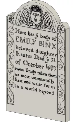 Emily Binx Tombstone (Hocus Pocus)