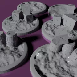 Fantasy Mini Bases 28mm (Pack1)