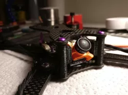 FPVDirect SonicX Camera Mount (for 25mm Standoffs & 19mm cameras)