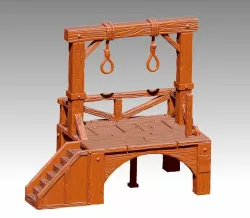 Gallows  (28mm scale)