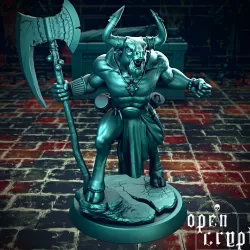 Gherca, Minotaur Barbarian
