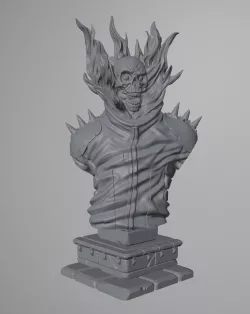 Ghost Rider Bust