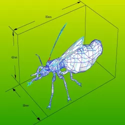 Giant ant queen for board game Fallout: Wasteland Warfare