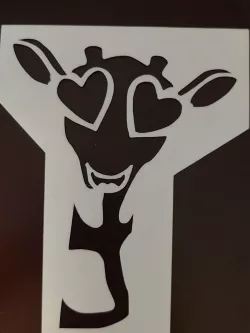 Giraffe Stencil