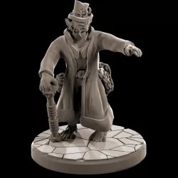 Goblin leader in fine clothes