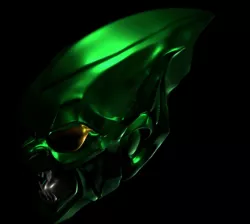 Green goblin mask