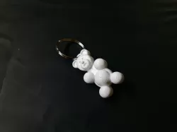 Gummy Bear Keychain