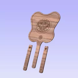 Gunbai Samurai military leader's fan