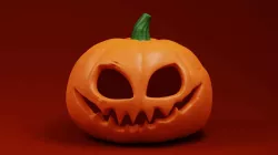 Halloween Pumpkin 3D Print Model