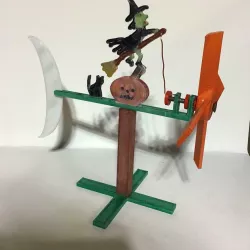 Halloween whirligig