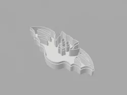 Haloween BAT Cookie Cutter