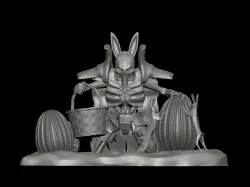 happy easter Necron lord reincarnation easter warhammer 40k dawn of war