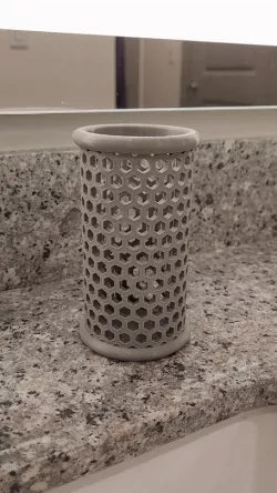 Hexagon (honeycomb) Toothbrush Holder / Organizer
