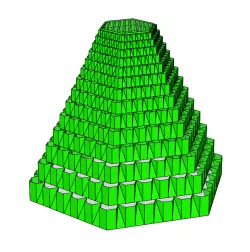Hollow Hexagon Matrix