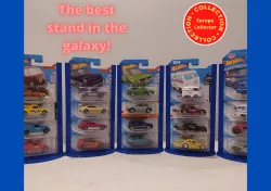 Hot Wheels Matchbox Stand Display Cart Blister Europe Collector
