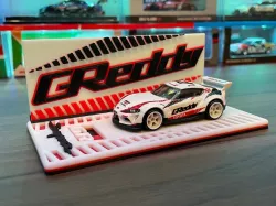 Hotwheels Toyota GR Supra Pandem (Greddy Theme)