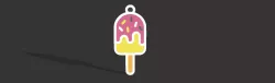 Ice Lollipop Key Ring