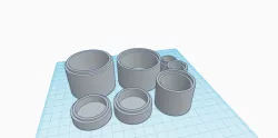 Infinity N3 Nesting Silhouette Markers