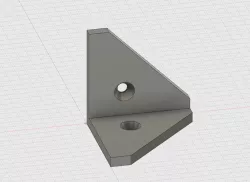 Internal Angle Bracket (counter sunk holes)