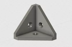 Internal Corner Bracket (counter sunk holes)