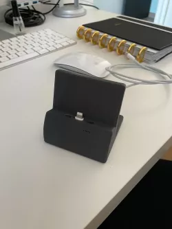 iphone 12 stand with shell by Raphael