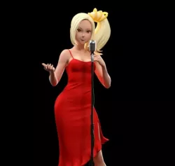 Kat Jazz Singer - STL model for 3d PRINTING