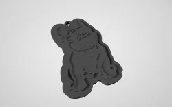 Keychain Dog