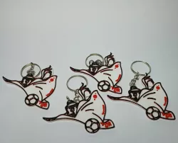 keychain La'eeb mascot of qatar 2022