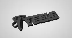 Keychain Tesla