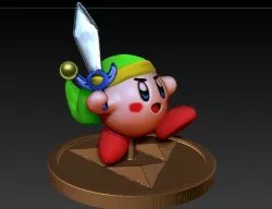 KIRBY LINK (ZELDA).