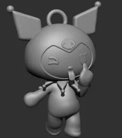 Kuromi pendant