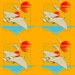 Lando SOLO - Binary Sunset pattern