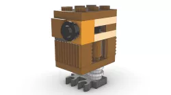 LEGO STAR WARS GONK DROID - 3D PRINTING STL FILE DIGITAL INSTANT DOWNLOAD