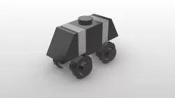LEGO STAR WARS MOUSE DROID - 3D PRINTING STL FILE DIGITAL INSTANT DOWNLOAD
