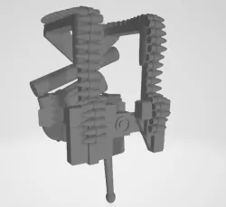 LEGO WW2 GERMAN MACHINE GUNNER HARNESS