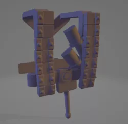 LEGO WW2 German Paratrooper Harness