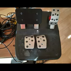 Logitech Pedals - Double brake pedal mod