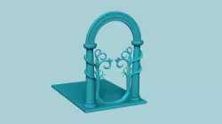 LOTR Door of Durin Bookholder - Book Holder STL