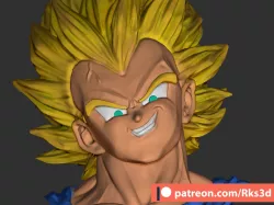 Majin vegeta bust