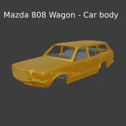 Mazda 808 Wagon - Car body