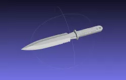 Metal Gear Rising Heat Blade Throwing Knife