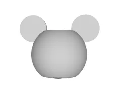 Mickey Mouse pencil cup