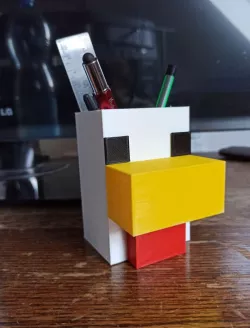 MINECRAFT CHICKEN PEN HOLDER