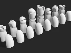 Minimal Chess Set