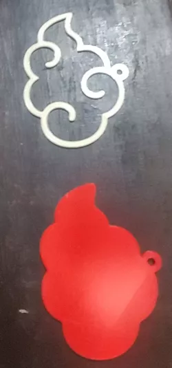 Naruto Akatsuki Keychain