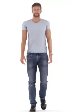 NATHAN ANIMATED 003 WALKING - CASUAL WALKING 3D PEOPLE MODEL