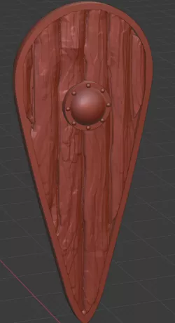 Norman Kite Shield STL