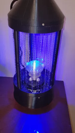 Oil Rain Lamp