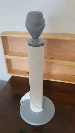 Owlbert Paper Towel Holder